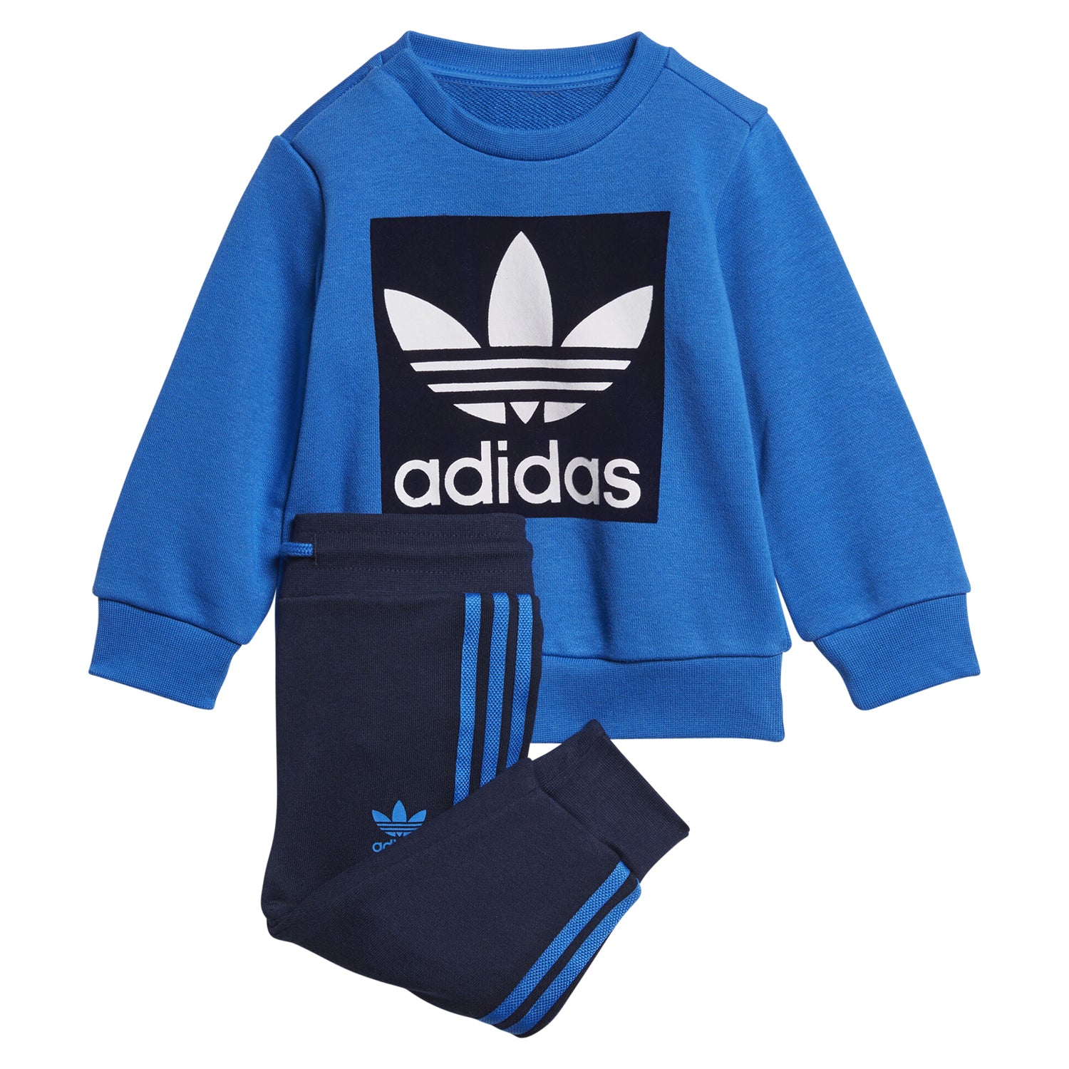 adidas original blue tracksuit