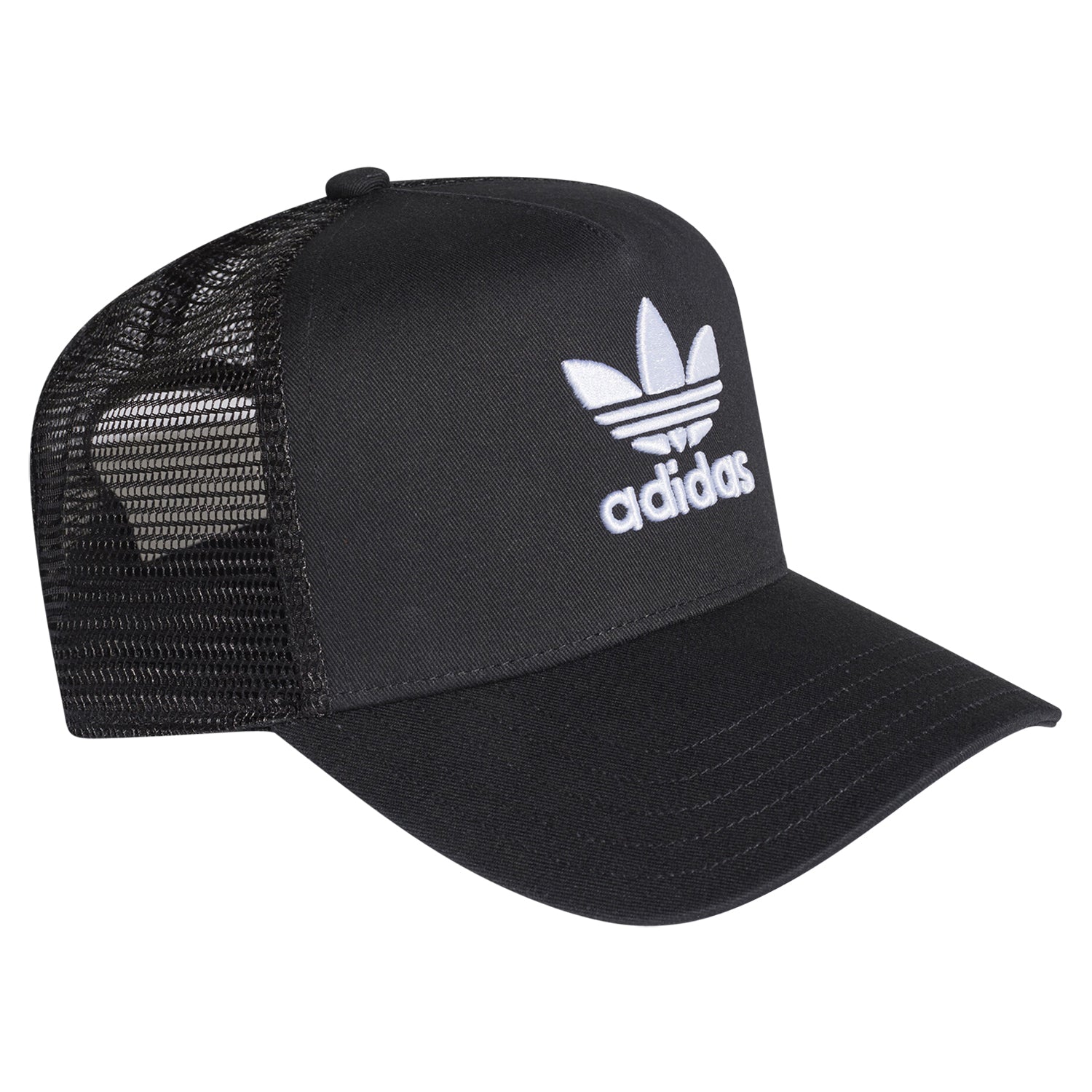 adidas trefoil hat black