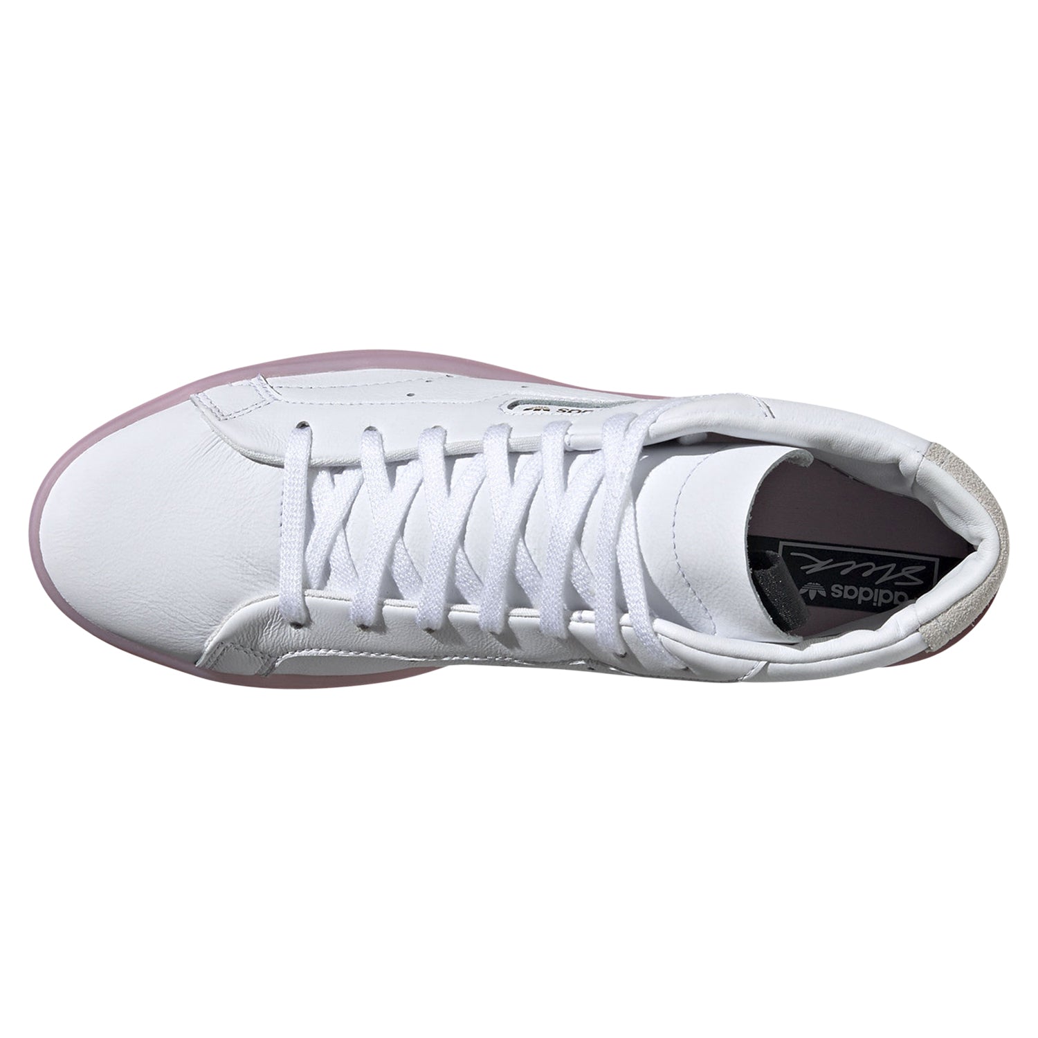 Elocuente Calma Blanco adidas Originals Women's Sleek Mid Shoes - White EE8612 - Trade Sports