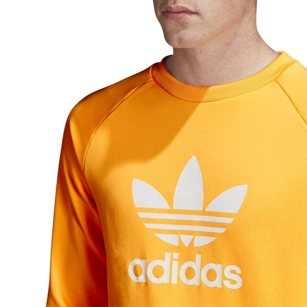 adidas trefoil orange