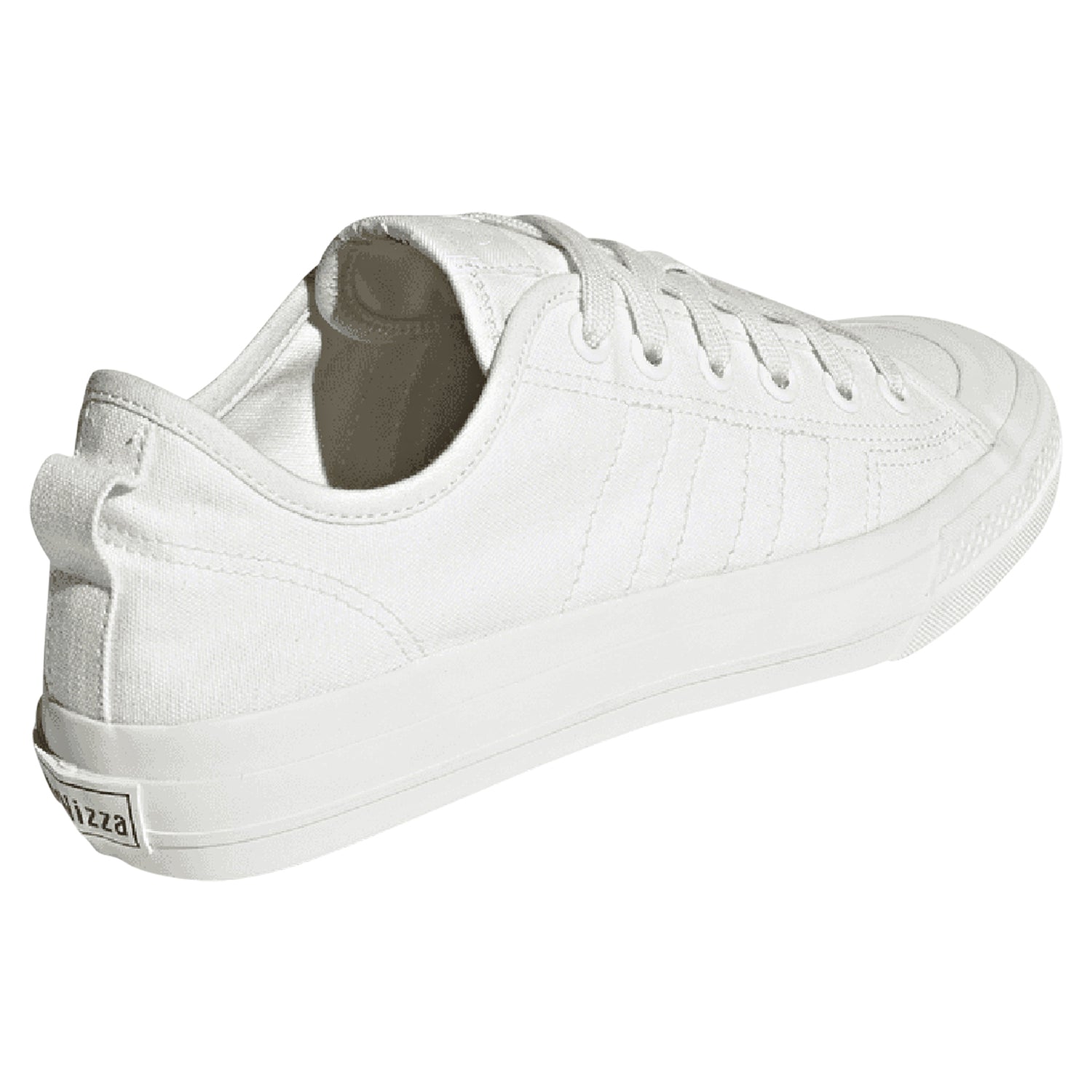 white leather adidas nizza