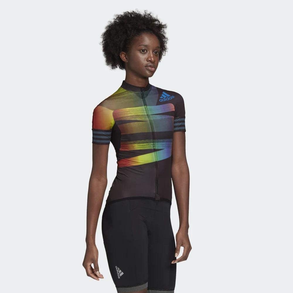 Impresión Inadecuado María Adidas Women's Adistar Pride Cycling Jersey - Multi - Trade Sports