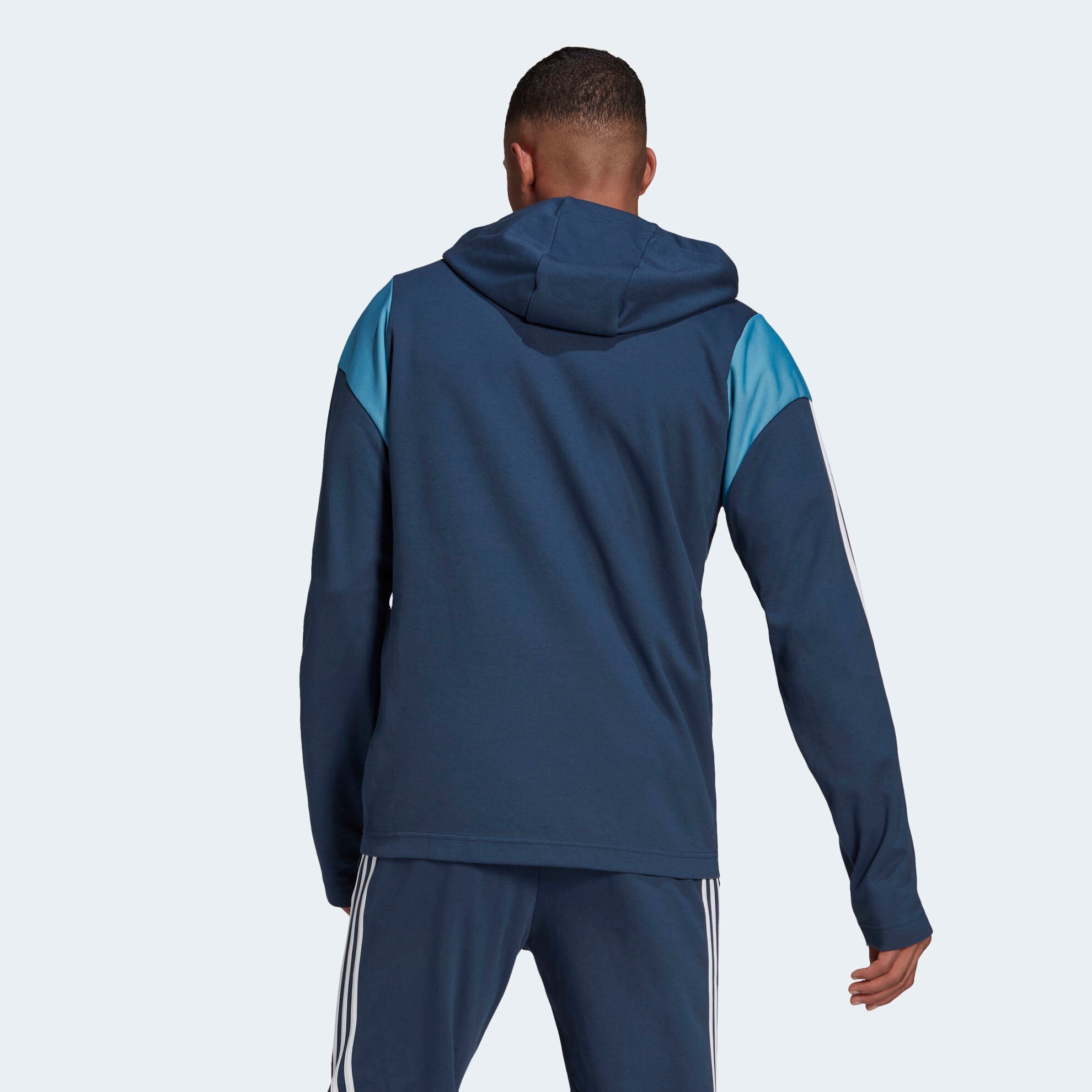 Adidas Essentials - Chándal para hombre con inserto - Azul GM5798 - Trade Sports