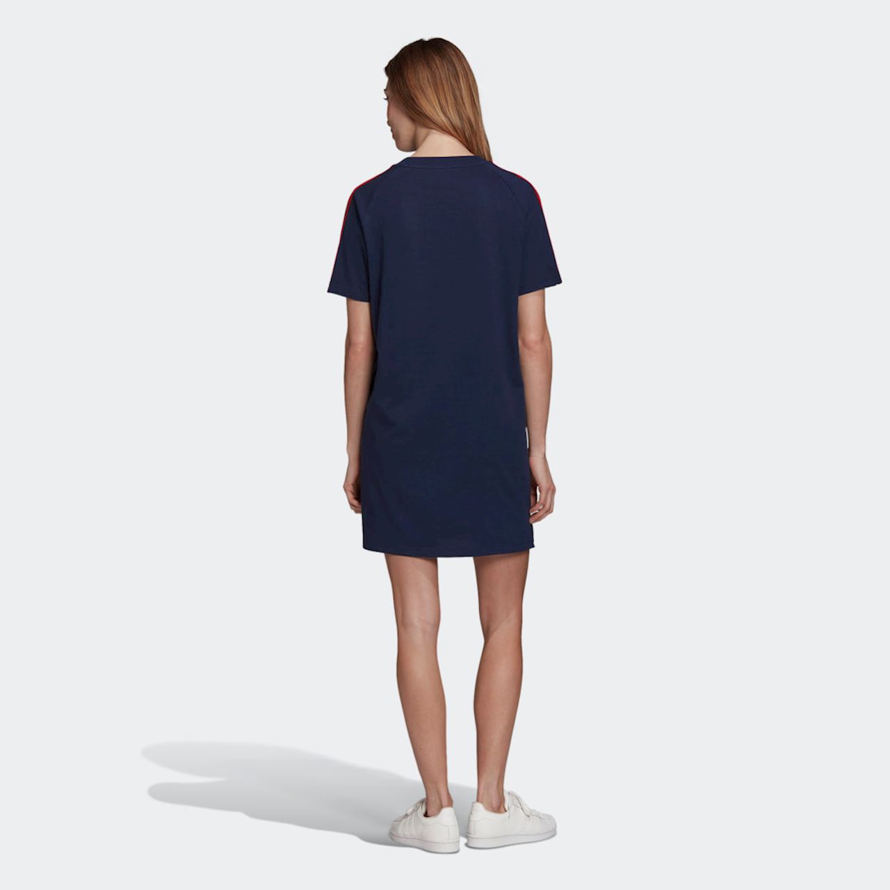 Adidas Originals Women's France Tee Dress - Blue - Trade Sports