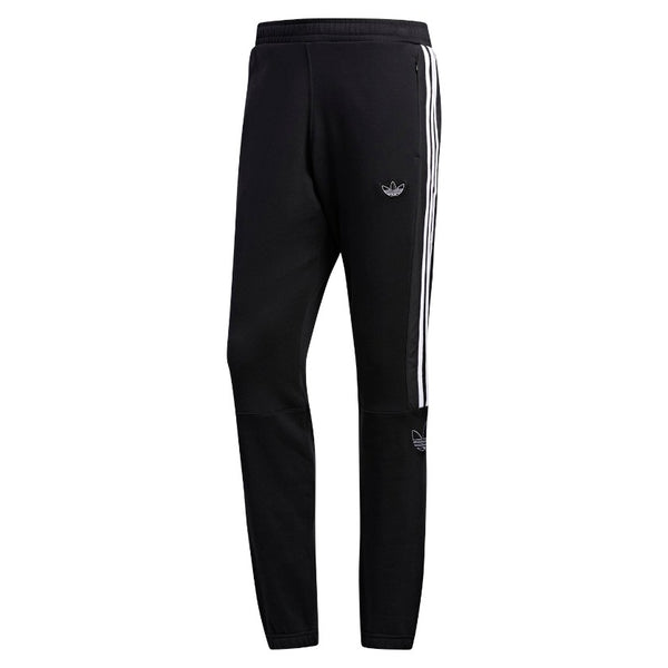 Adidas Originals Men's Outline Trefoil Joggers - Black ED4692 - Trade ...