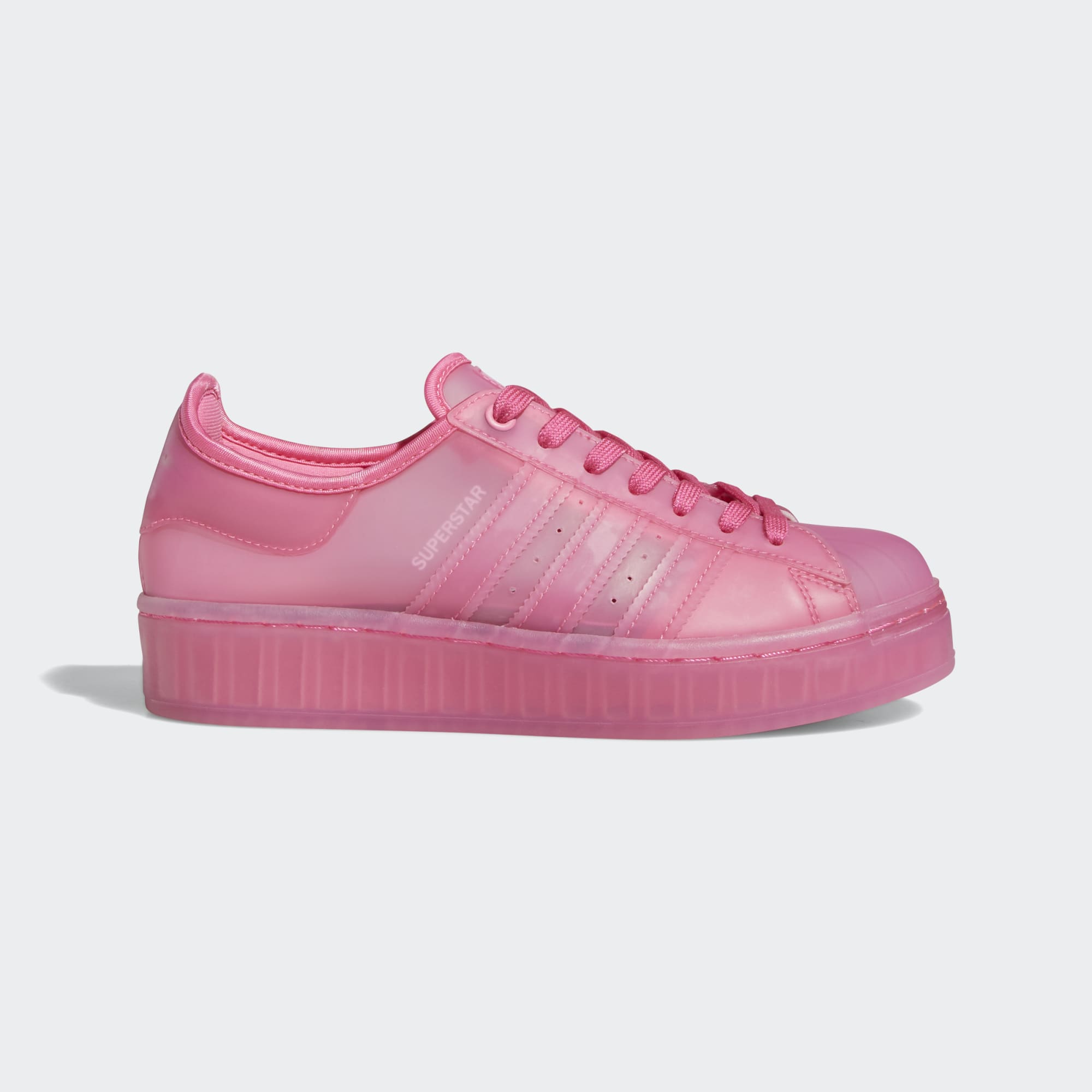 Gran roble Contribución Por cierto adidas Originals Women's Superstar Translucent Jelly - Pink FX4322 - Trade  Sports