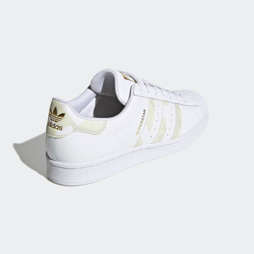 Adidas Originals Men's Superstar Camo Shoes - White - Trade Sports