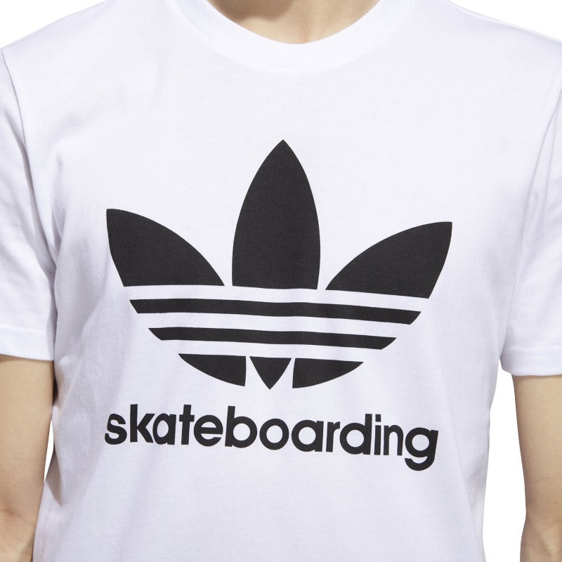 inversión Saliente comedia adidas Originals Men's Clima 3.0 Skate T-Shirt - White CW2347 - Trade Sports