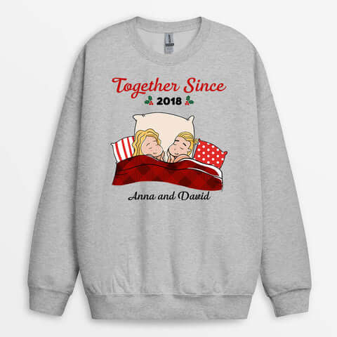 Custom Couple Sweatshirt