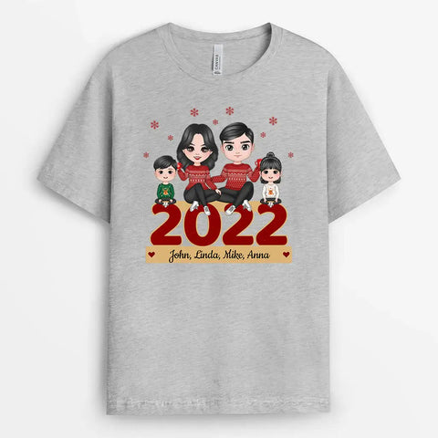 Welcome New Year With Personal T-shirt For Family