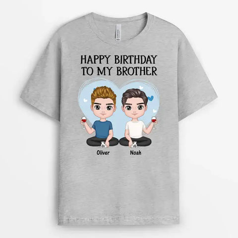 Customized T-shirt Gifts For Brother