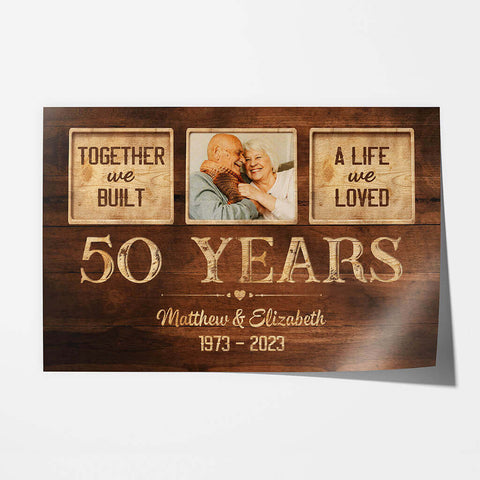 Anniversary Gift For Parent's On 50th Anniversary