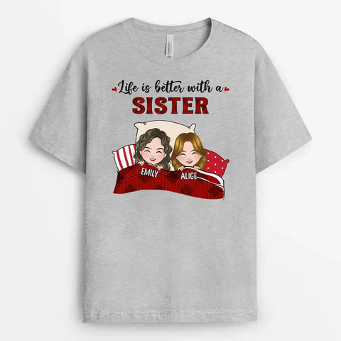Customized T-shirt As Birthday Gift Ideas For Sister
