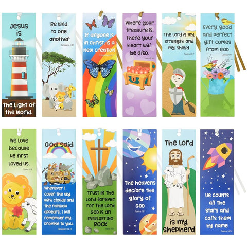 Easter Bookmarks with Verses - Easter Craft Ideas for Kids