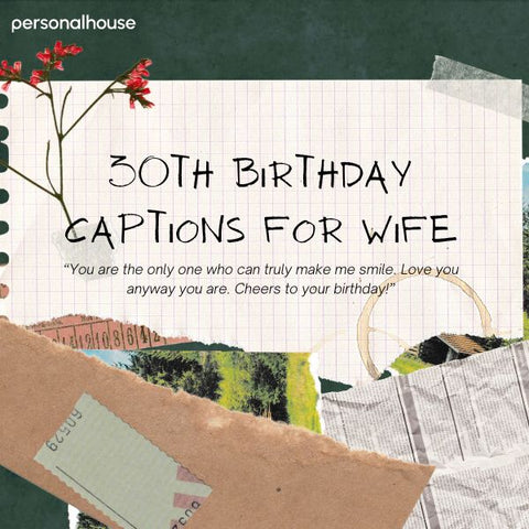 30th Birthday Messages For Wife