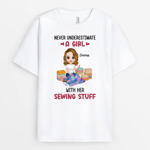 Personalize Sewing Stuff T-Shirt for What To Get Sister For Her Birthday