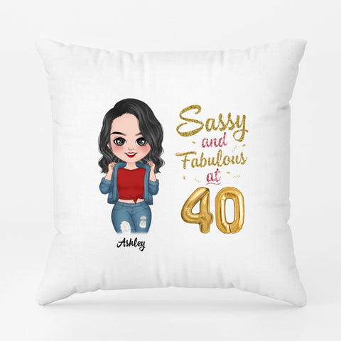 40th birthday present for sister - Pillow