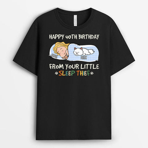 40th birthday gift ideas for daughter - Sleep shirt