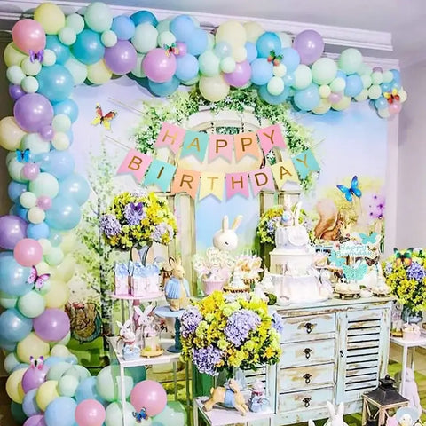 Floral Wonderland - Birthday Decorations for 21st