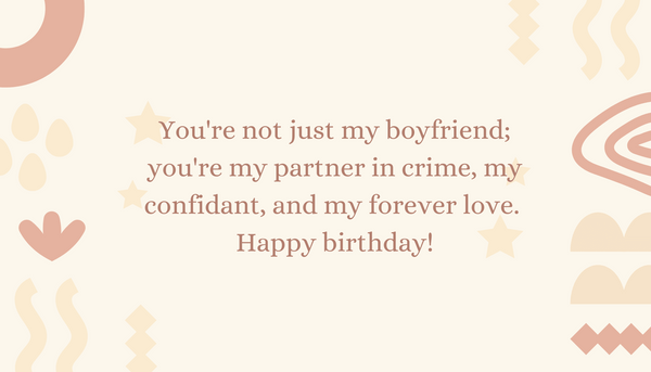 Birthday Love Quotes For Boyfriend