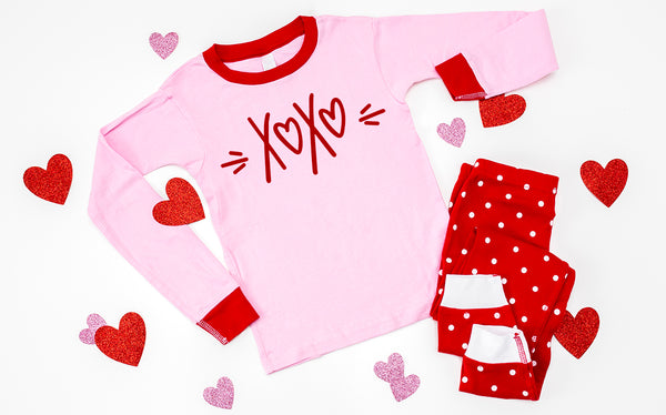 Valentine-themed Pajamas For Your Grandchildren
