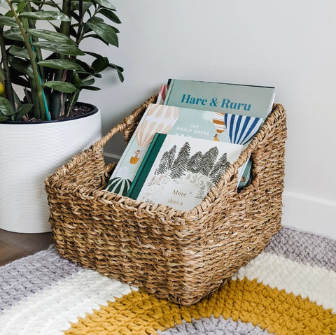 DIY Paper Bag Easter Basket