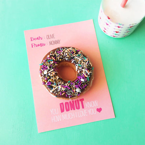 Valentine Donut Printable For Teacher