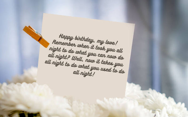 Funny Blessing Birthday Wishes For Husband