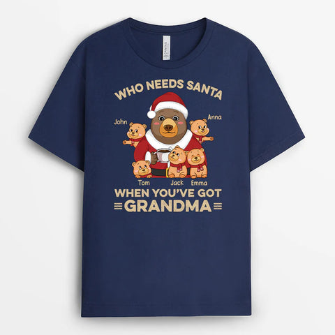 Grandma Christmas T Shirt