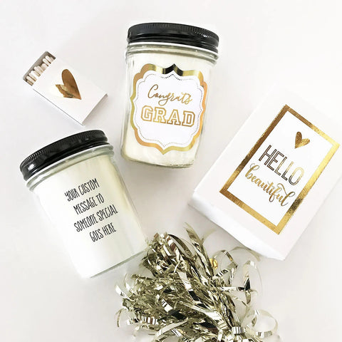 Handmade Candles - Graduation Gift Ideas for Him