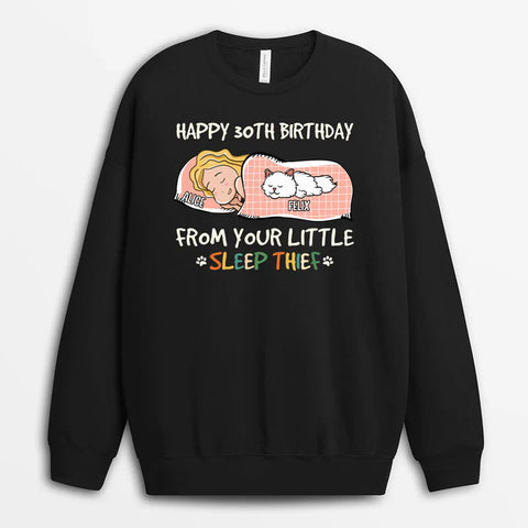 Custom Sweatshirt - 30th Birthday Present[products]