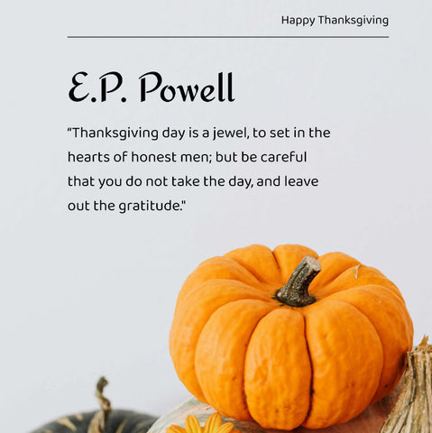 Inspirational Thanksgiving Holiday Quotes