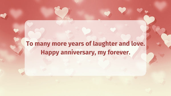 Short Anniversary Message For Wife