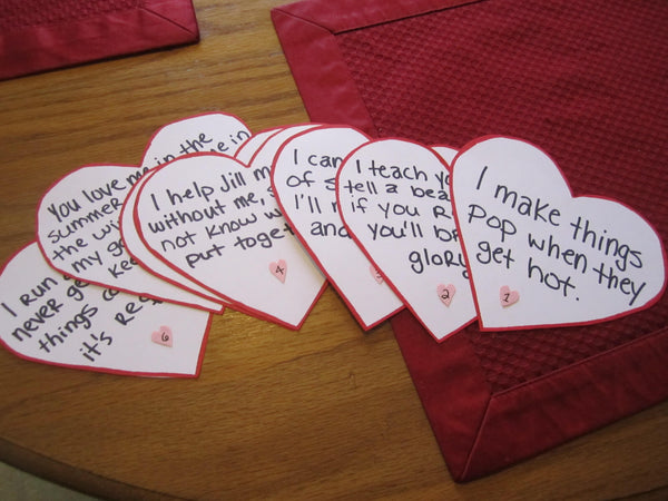 Love Notes Scavenger Hunt for Valentine's Day Activities for Adults