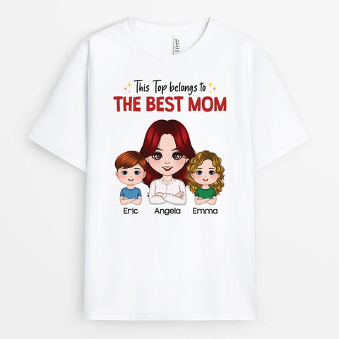 Custom This Top Belong To T-shirt As First Mothers Day Gift Ideas From Husband[product]