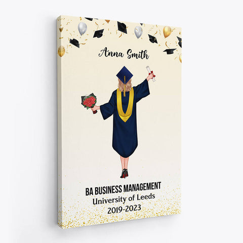 Customized Canvas With Fun Quotes For Graduation[product]