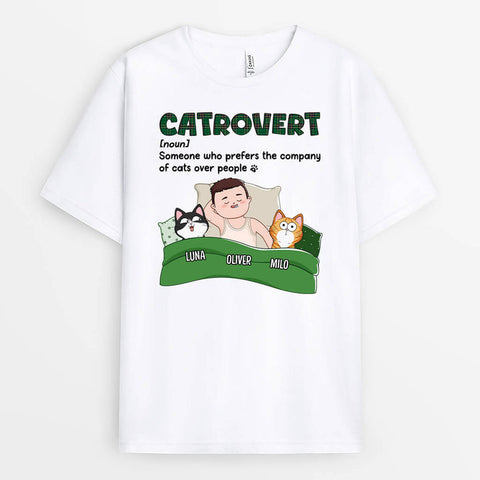 Catrovert T-shirt As High School Graduation Gift Ideas