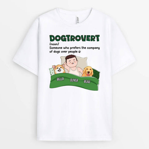Dogtrovert T-shirt As Graduation Presents For Brother[product]