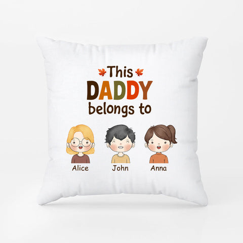Personalized pillow - gift ideas for father's day from daughter[product]