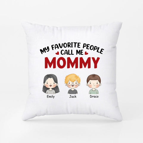 Personalized Pillow With Kids - Inexpensive Mother's Day Gifts For Coworkers[product]