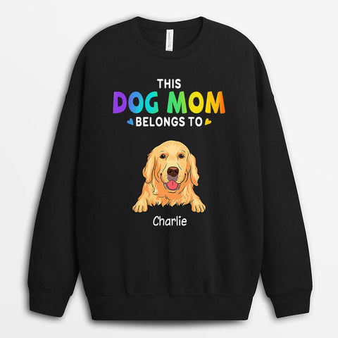 Dog Mom Sweatshirt - Mother's Day Gifts for Dog Lovers[product]