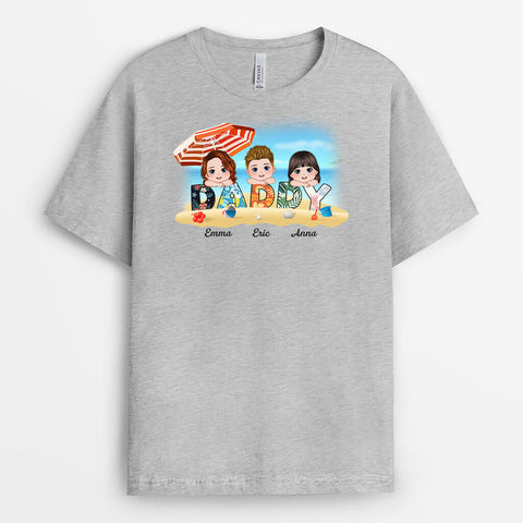 Personalized Kids On Summer Vacation T-Shirt - matching shirts for the family