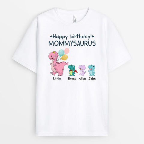 Family T Shirts With Cute Dinosaur Designs[product]