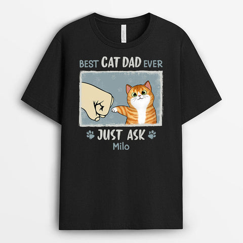 Personalized Best Cat Ever T Shirts - Best High School Graduation Gifts For Guys[product]