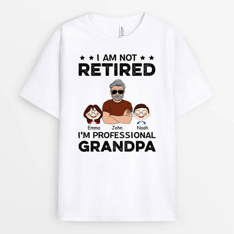 I Am Not Retired T-shirt - Jokes Funny Retirement Quotes[product]