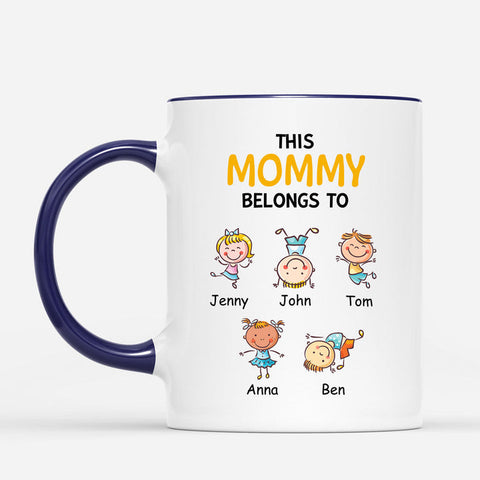 This Mommy Grandma Belongs To Mug - Poems for Your Grandma on Mother's Day[product]