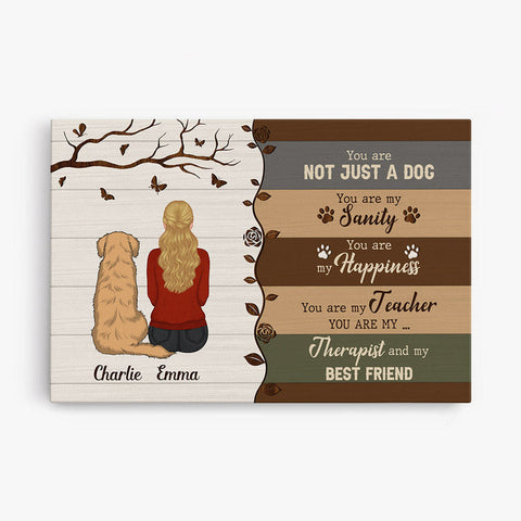 You Are Not Just A Dog Canvas - Dog Mom Mothers Day Gifts[product]