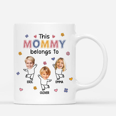 Personalized This Cute Mommy Belongs To Mug[product]