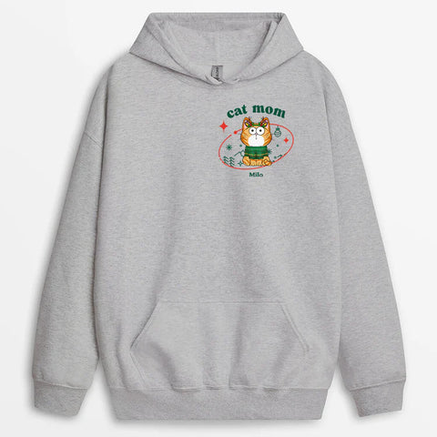 Personalized Cat Mom/Cat Dad Hoodie