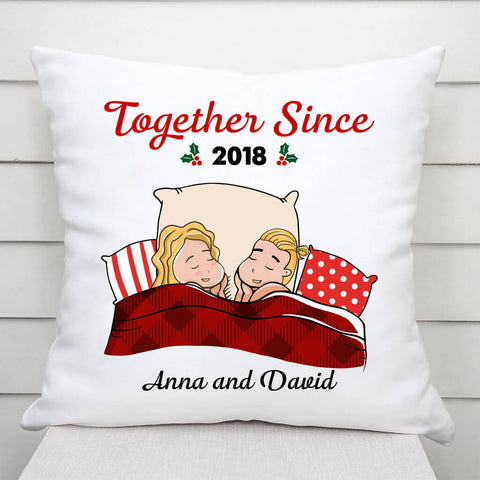 Personalized In Love Together Since Pillows